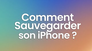 Comment sauvegarder son iPhone [upl. by Brosy]