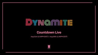 BTS 방탄소년단 Dynamite Countdown Live ENG [upl. by Dorin404]