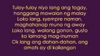 pakiusap lang lasingin nyo ako  parokya ni edgar lyrics [upl. by Major]