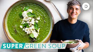 RECIPE Easy SUPER Green Soup [upl. by Laekim37]