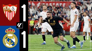 Sevilla FC 11 Real Madrid  HIGHLIGHTS  LaLiga 202324 [upl. by Drooff]