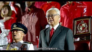 NDP 2017 Singapore National Anthem Majulah Singapura Best Audio Quality [upl. by Aradnahc]