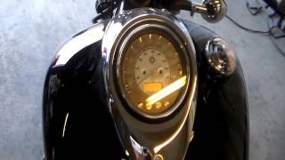 Repair Yamaha VStar Speedometer Odometer Not Working [upl. by Olihs124]