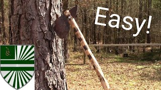 DIY Tomahawk no forging [upl. by Yknip]