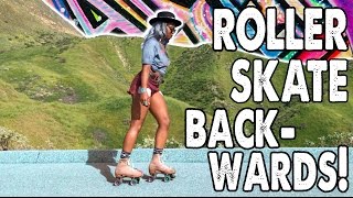 Learn how to roller skate BACKWARDS with COCO FRANKLIN [upl. by Georgine631]