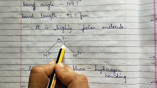 Water structure physical and chemical properties [upl. by Notsuj]