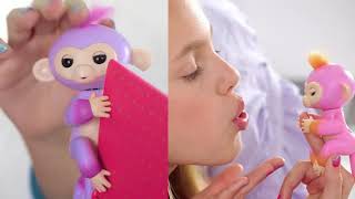 Fingerlings Baby Monkey  Smyths Toys [upl. by Elli750]