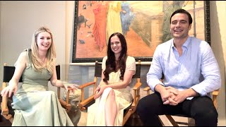 GABRIELS RAPTURE OnSet Interview  Melanie Zanetti Giulio Berruti Passionflix [upl. by Ylloh]