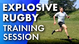 Explosive Rugby Speed amp Agility Training  Axe Rugby [upl. by Mosley]