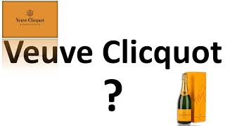 How to say Veuve Clicquot CORRECTLY French Champagne Pronunciation [upl. by Breeze]