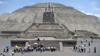 Ancient pyramids in Teotihuacan Mexico [upl. by Elleiad]