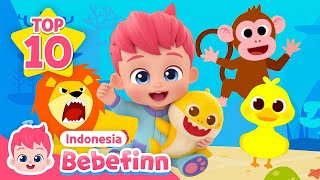 TOP 10  Kumpulan Lagu Anak  Bebefinn Bahasa Indonesia [upl. by Yditsahc351]