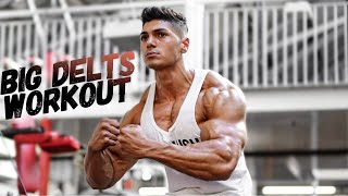 BIG SHOULDERS  ANDREI DEIU FULL WORKOUT [upl. by Niamrej]