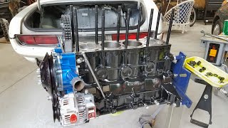 Toyota 2022R High Compression Engine Build Timelapse [upl. by Icrad]