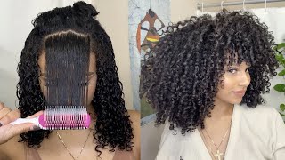 How To Denman Wash n Go Routine for Defined Curls [upl. by Levy]