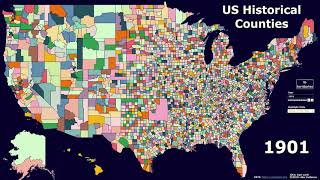 US historical counties [upl. by Duhl]