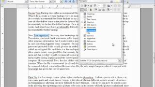 LIbreOfficeWriter 10 Bookmarks [upl. by Marcille244]