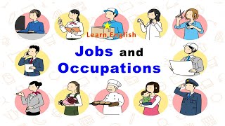 List of Jobs and Occupations  Occupations vocabulary in English [upl. by Stets481]