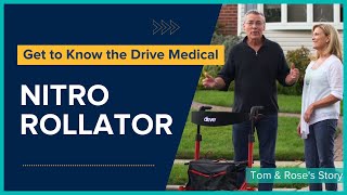 The Nitro Rollator by Drive Medical [upl. by Sib]