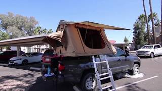 Smittybilt Roof Top Tent Installation [upl. by Honeywell]