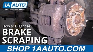 How to Diagnose Brake Noises  Vibrating amp Grinding Brakes [upl. by Agata60]