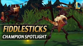 FIDDLESTICKS REWORK CHAMPION SPOTLIGHT  League of Legends [upl. by Sukram]