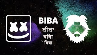 Marshmello x Pritam  BIBA feat Shirley Setia Official Lyric Video [upl. by Adeehsar]