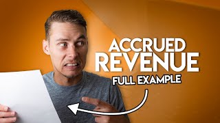 Accrued Revenue MADE EASY  Adjusting Entries [upl. by Remmer]