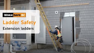 Ladder Safety Extension Ladders [upl. by Briana]