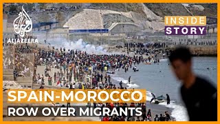 Whats behind the migrant crisis between Morocco and Spain  Inside Story [upl. by Lirrehs]