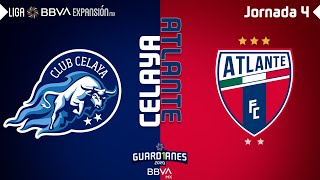 Resumen  Celaya 3  0 Atlante  Liga BBVA Expansión MX [upl. by Anitsyrhk]