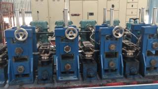 ERW Tube Mill By Rolls Makers INDIA [upl. by Esinnej]