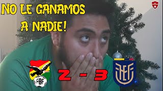 Bolivia vs Ecuador Reacción de un hincha Boliviano Eliminatorias Sudamericana Qatar 2022 [upl. by Allare386]