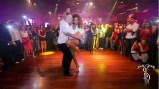 ATACA amp LA ALEMANA Bachata Dance Performance 40 MILLION VIEW PARTY At THE SALSA ROOM [upl. by Esihcoc]