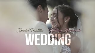 Daniel Padilla amp Kathryn Bernardos Wedding [upl. by Anirdnaxela]