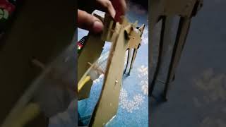 Hydraulic powered Robotic Arm from cardboard part 1 [upl. by Zenitram]