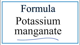 Potassium Permanganate Colour Change reaction only [upl. by Yesak]