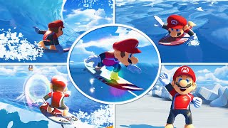 Mario amp Sonic at the Olympic Games Tokyo 2020  Surfing All Characters [upl. by Ennairac]