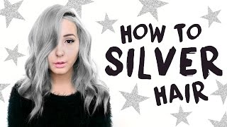 How To SilverGrey Hair Tutorial  by tashaleelyn [upl. by Frankhouse89]