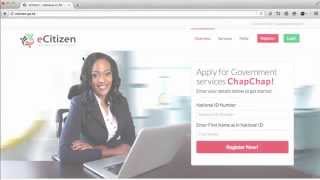 Creating an account as a Visitor on eCitizen [upl. by Mariana231]