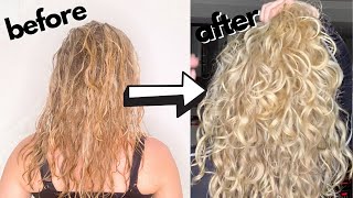 UPDATED WavyCurly Hair Routine 2B2C 💇🏼‍♀‍ [upl. by Sherwood448]