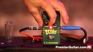 Review Demo  TC Electronic Viscous Vibe [upl. by Odnuges109]