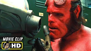 HELLBOY II 2008 Hellboy Vs Johann Krauss HD Ron Perlman [upl. by Googins290]