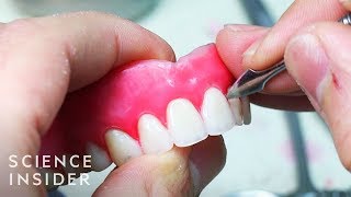 How Dentures Are Made  The Making Of [upl. by Sumedocin]