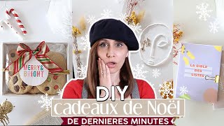 DIY CADEAUX DE NOEL DE DERNIERES MINUTES recup amp petit budget [upl. by Philippe]