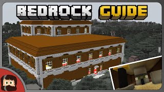 Woodland Mansion Guide Loot and SCREAMS Bedrock Guide Season 1 EP 34 Tutorial Survival Lets Play M [upl. by Licec]