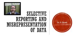 Selective Reporting and Misrepresentation of Data [upl. by Syverson]