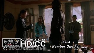 Castle 6x04 quotNumber One Fanquot Beckett Back in Crime Scene w Lanie Eposito amp Ryan HDCC [upl. by Ardnik]