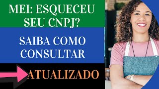 Como descobrir o numero do meu cnpj MEI ATUALIZADO [upl. by Eniahs]