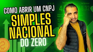 COMO ABRIR UM CNPJ SIMPLES NACIONAL DO ZERO EM 2025 [upl. by Hermie]